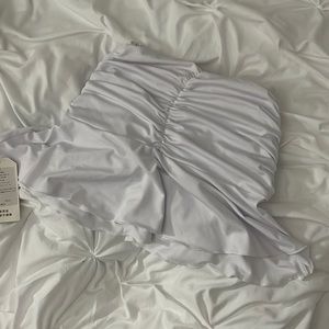 Party girl skirt white synched